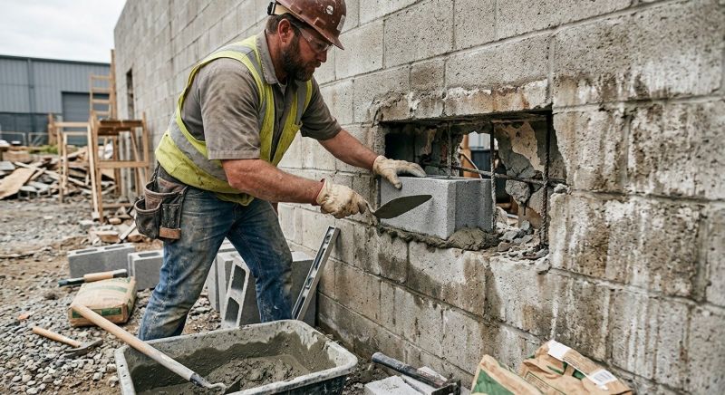 Block Wall Repair in Denver, CO
