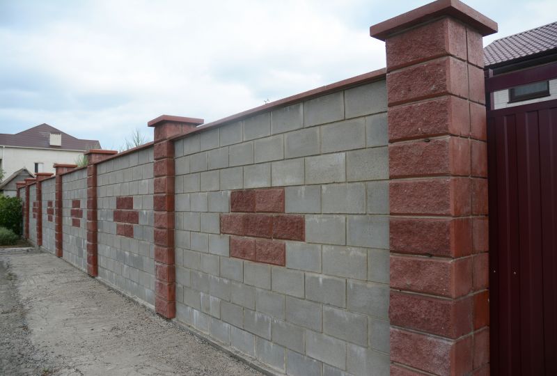 Brick Fence Repair in Parker, CO