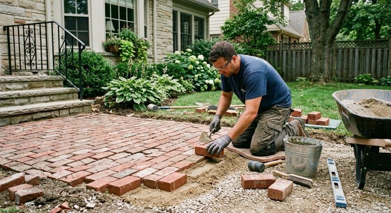 Brick Flatwork Repair in Arapahoe County, CO