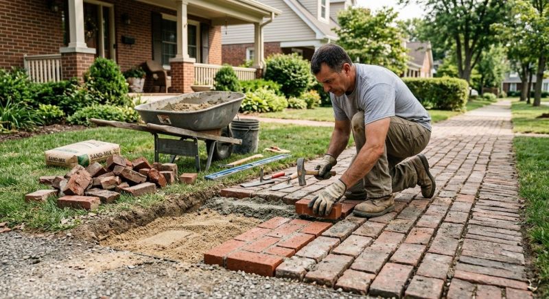Brick Flatwork Repair in Denver, CO