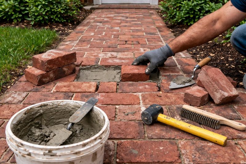 Brick Hardscape Repair in Parker, CO