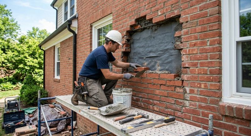 Brick Masonry Repair in Parker, CO