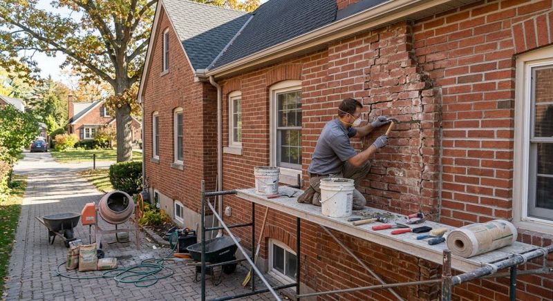 Brick Masonry Restoration in Parker, CO
