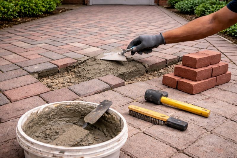 Brick Pathway Repair in Parker, CO