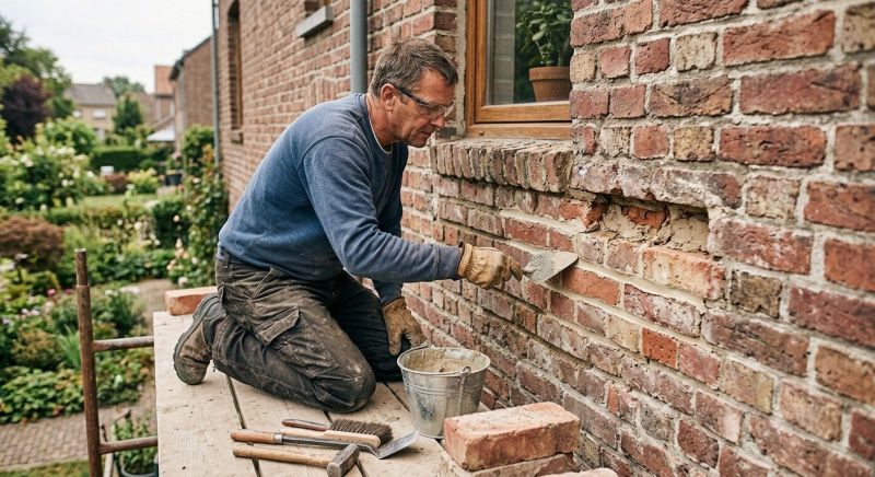 Brick Stairs Repair in Aurora, CO