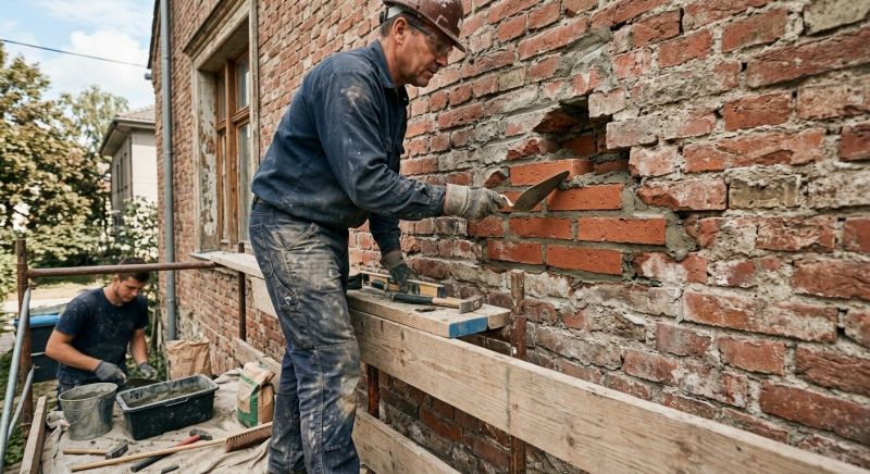 Brick Wall Repair in Castle Rock, CO
