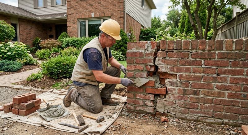 Brick Wall Repair in Douglas County, CO