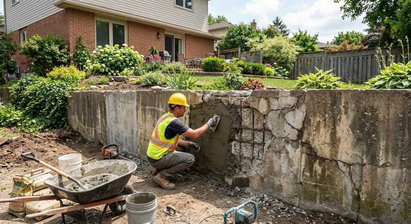 Retaining Wall Repair in Arapahoe County, CO