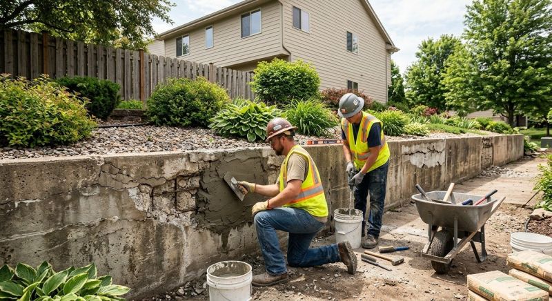 Retaining Wall Repair in Douglas County, CO