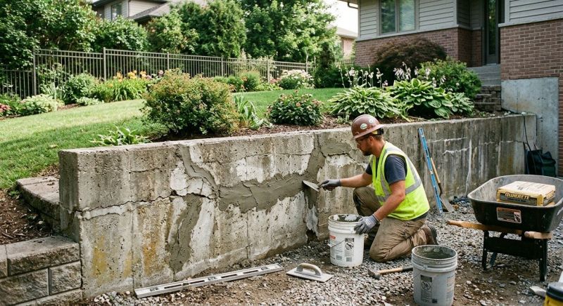 Retaining Wall Repair in Kiowa, CO