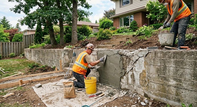 Retaining Wall Repair in Larkspur, CO