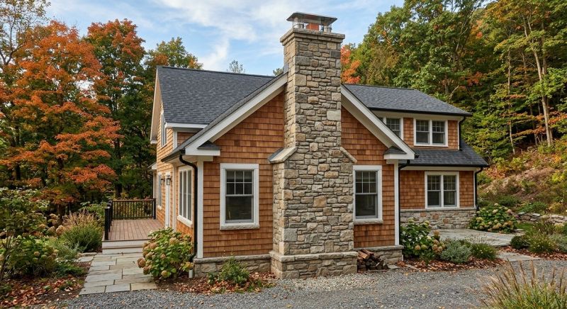 Stone Chimney Installation in Elizabeth, CO