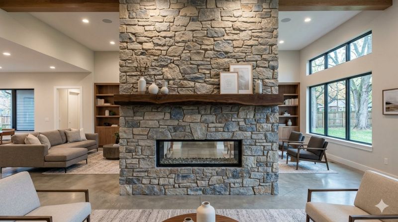 Stone Chimney Installation in Parker, CO