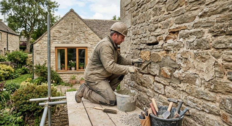 Stone Masonry Repair in Castle Rock, CO