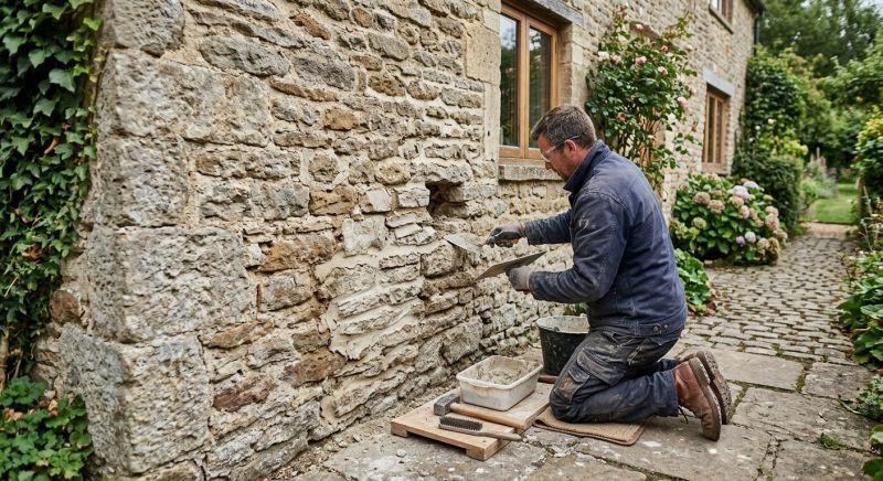 Stone Masonry Repair in Larkspur, CO